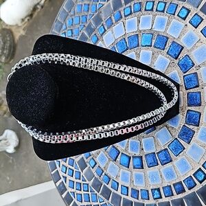 Silvertone Chain Necklace